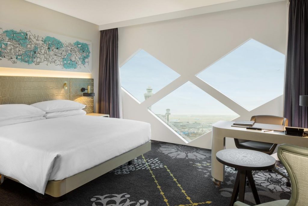Hotel Hilton en el aeropuerto de Ámsterdam Schiphol