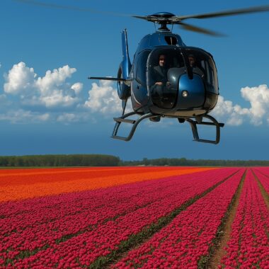 Helicopter Tulip Festival